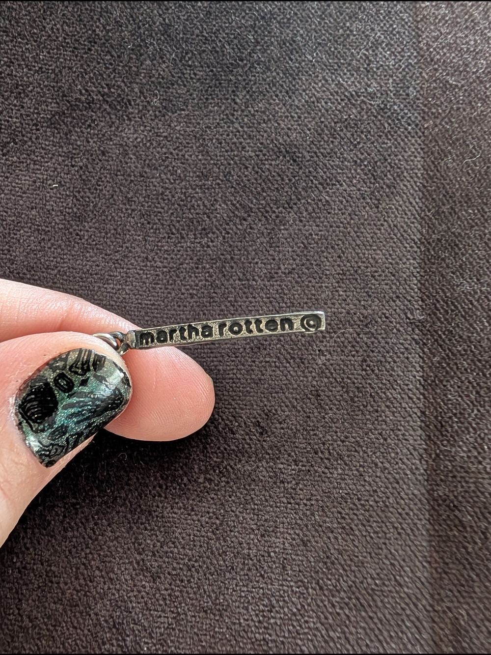 Martha Rotten Raven Claw Necklace - Picture 3 of 4